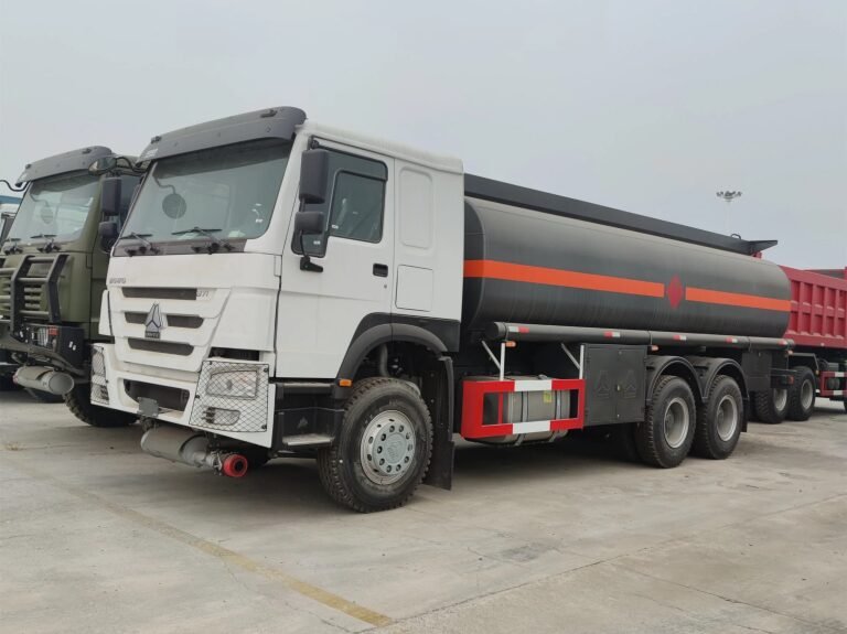 Fuel Tank Capacity of HOWO Tanker Trucks