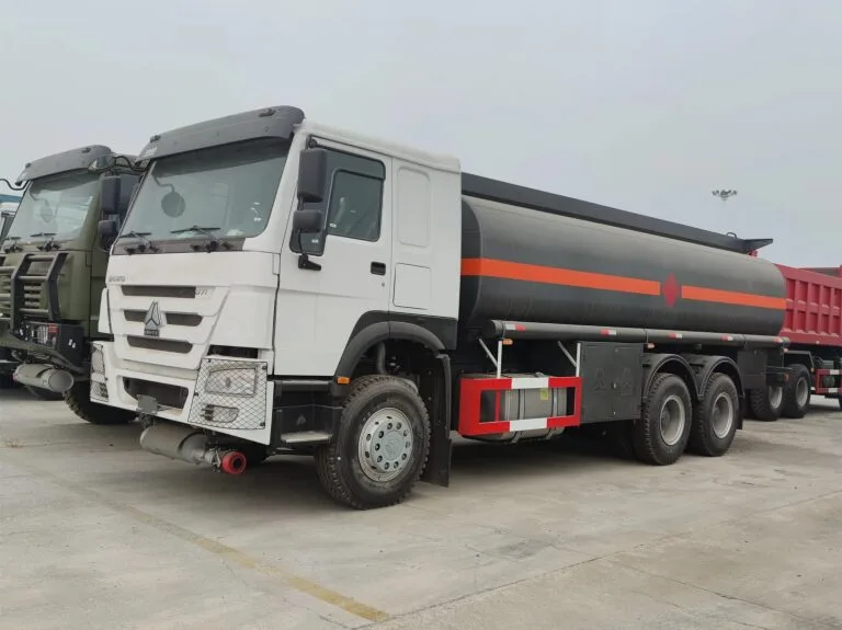What is the Fuel Tank Capacity of HOWO Tanker Trucks?