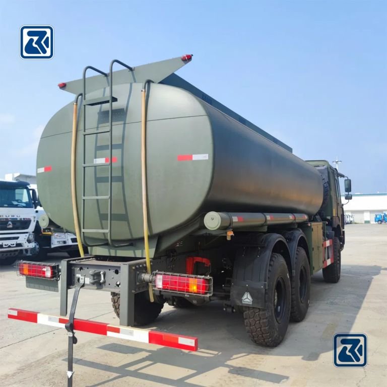 HOWO tanker for the hydraulic system inspection and maintenance program