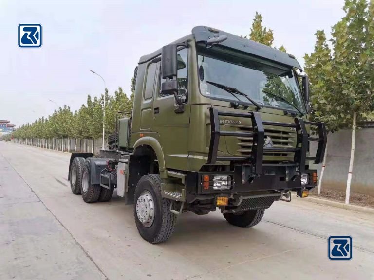 HOWO 6X6 tractor for powerful towing requirements