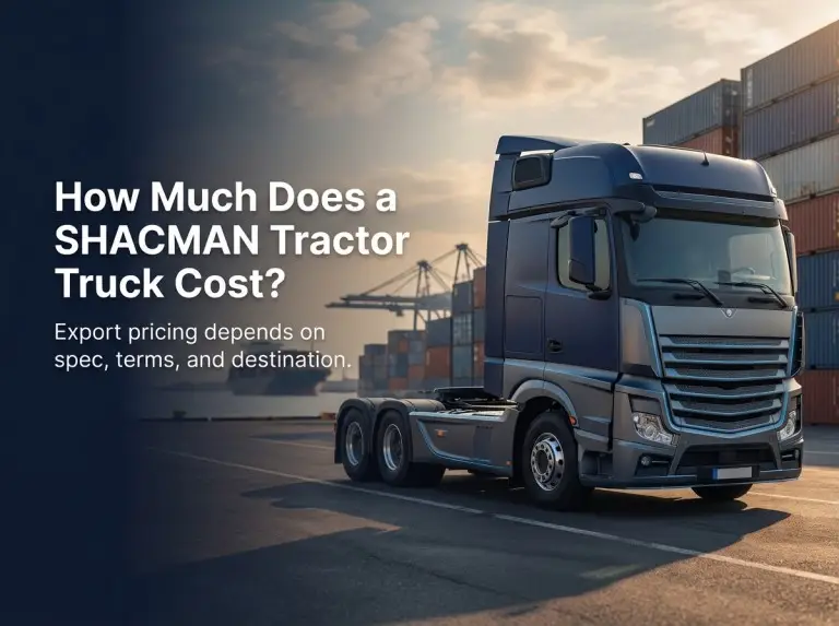 shacman tractor truck price